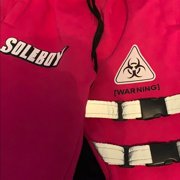 Pink womens Soleboy tracksuit - Picture 2 of 4